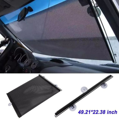 New aluminum alloy retractable sunshade
