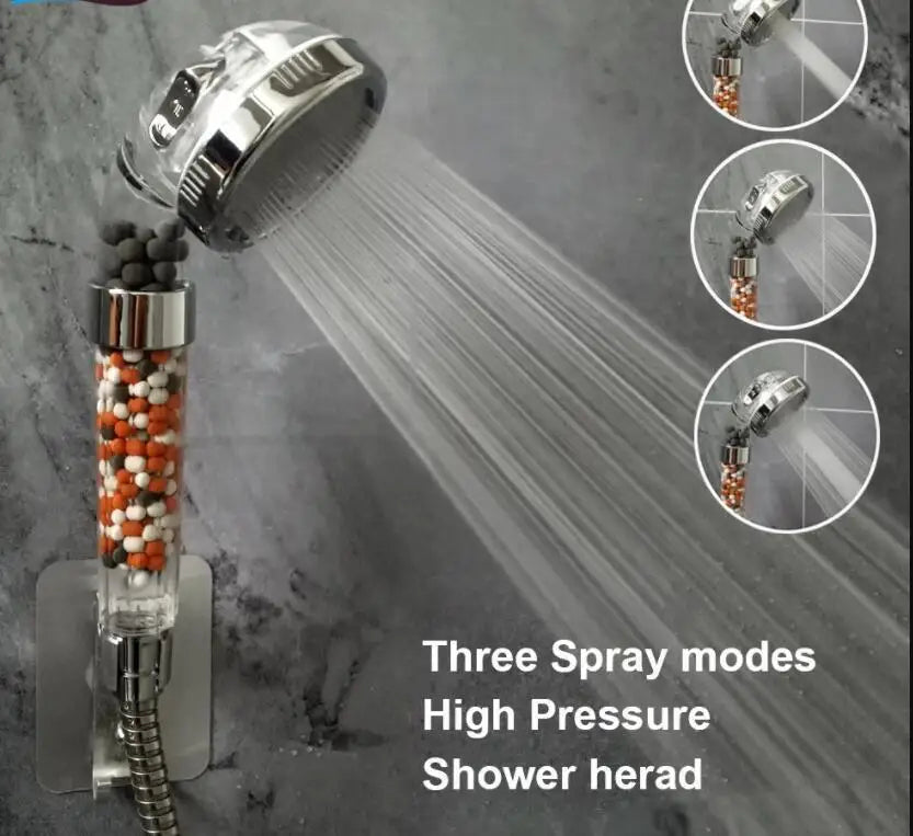 Filter Shower Head, HOMGEN Ionic Filtered Shower