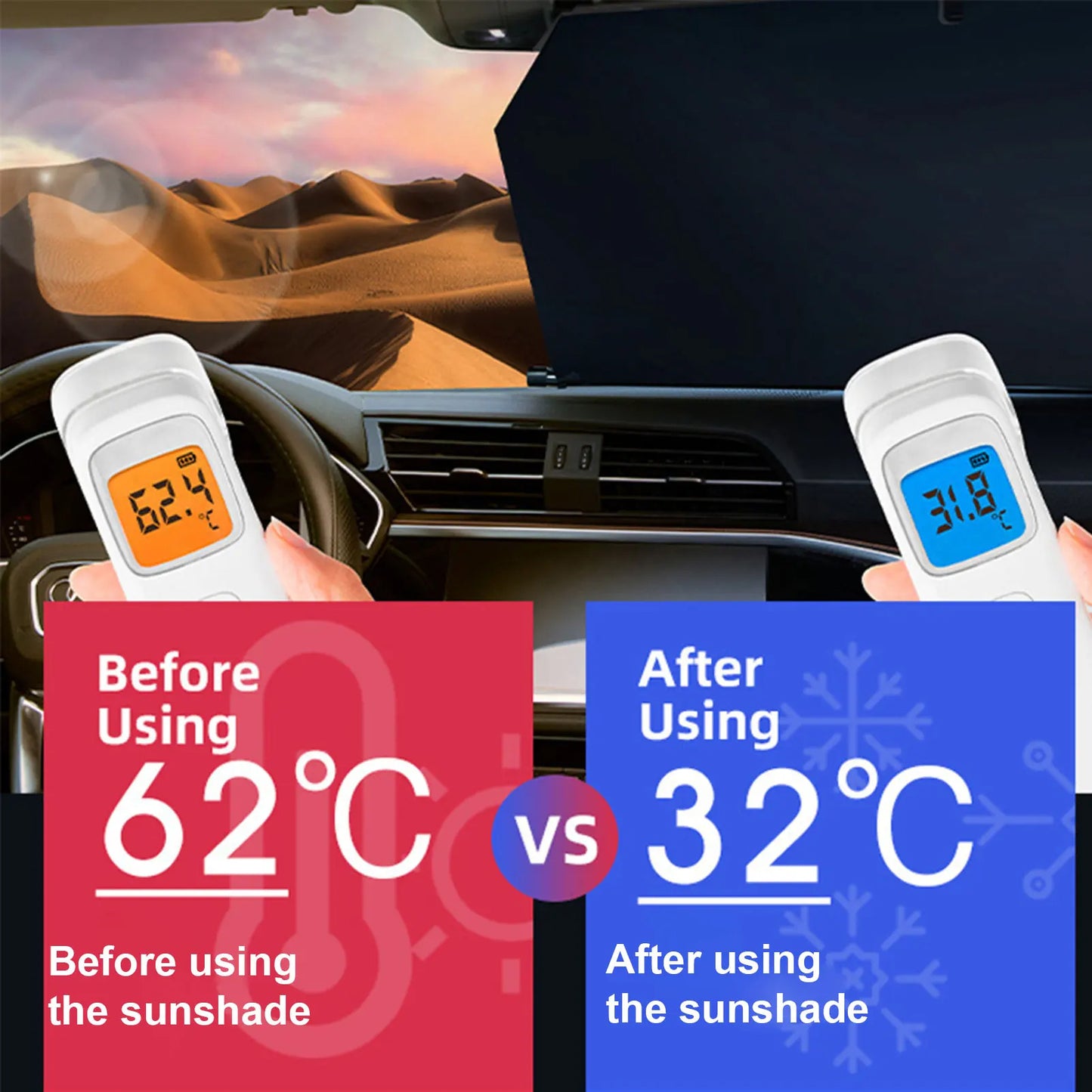 New aluminum alloy retractable sunshade
