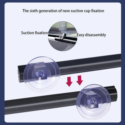 New aluminum alloy retractable sunshade