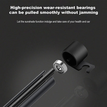 New aluminum alloy retractable sunshade